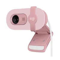 Logitech BRIO 100 FHD Rose Webcam With Microphone